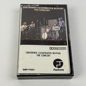 CREEDENCE CLEARWATER REVIVAL THE CONCERT CASSETTE COLUMBIA RECORD CLUB TESTED